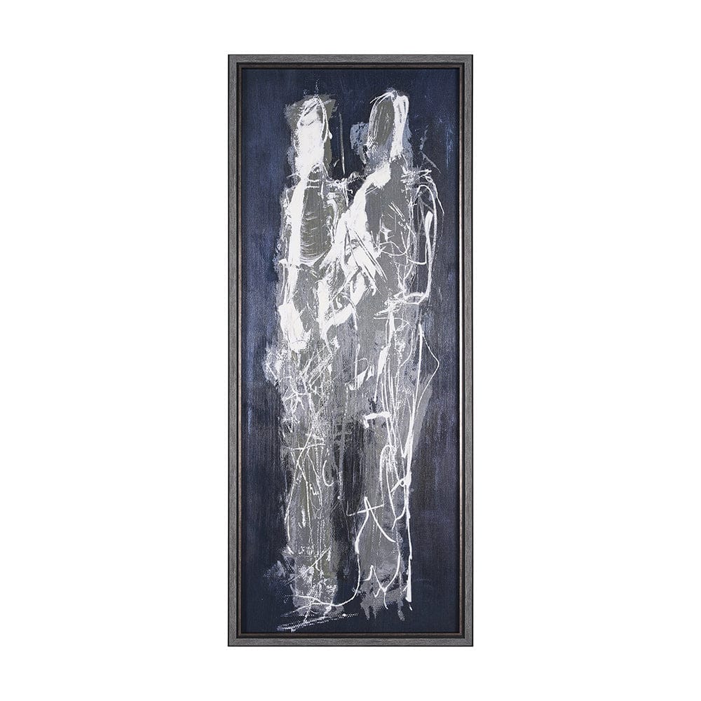 Mercana - Gathering III by Mercana Studio a Hand Embellished Textured Framed Art Print - 15133 view 1