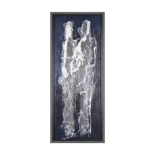 Mercana - Gathering III by Mercana Studio a Hand Embellished Textured Framed Art Print - 15133 view 1