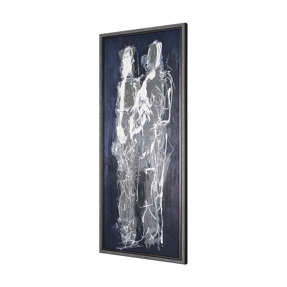 Mercana - Gathering III by Mercana Studio a Hand Embellished Textured Framed Art Print - 15133 view 2