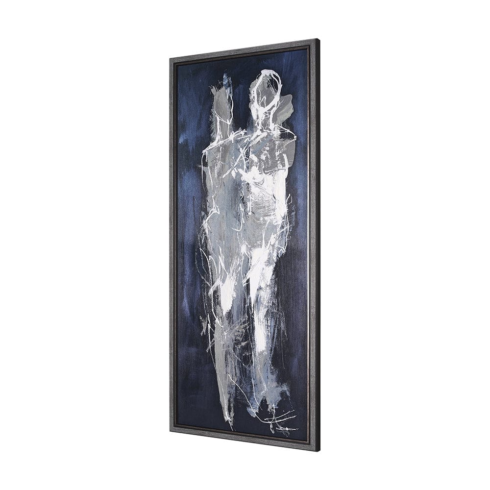 Mercana - Gathering IV by Mercana Studio a Hand Embellished Textured Framed Art Print - 15134 view 2