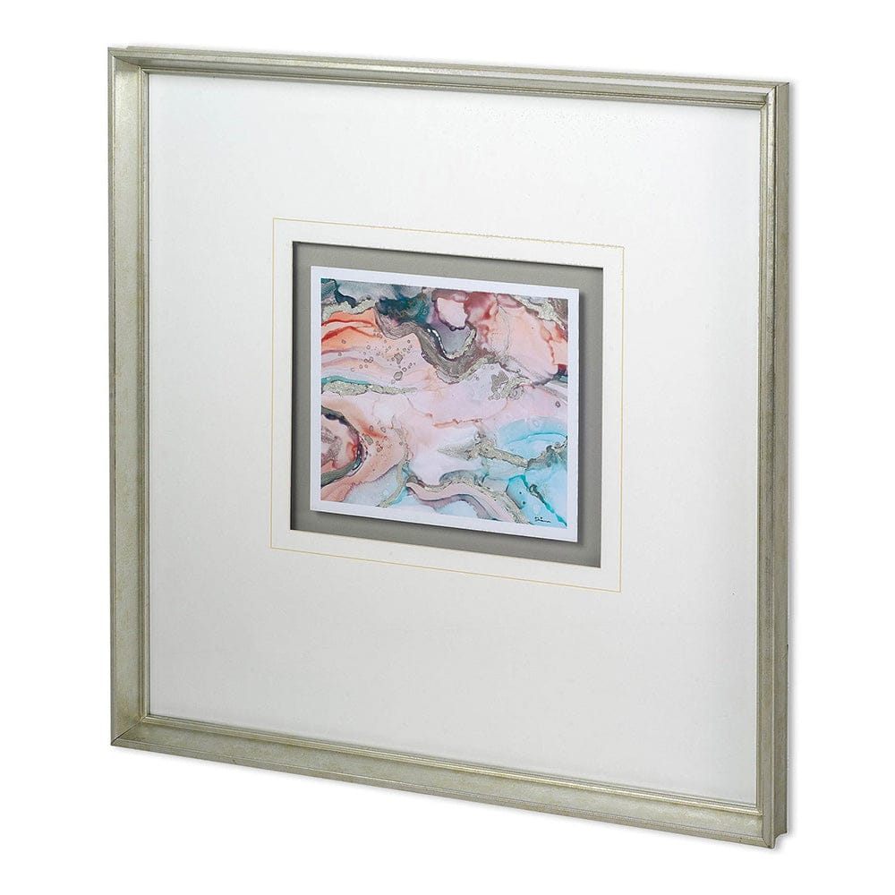 Mercana - Gatineau I by Mercana Studio a Hand Embellished Textured Framed Art Print Matted under Glass - 11844 view 1