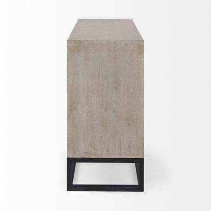 Mercana - Genevieve I 39L x 16W Light Brown Fir Veneer 3 Drawer Accent Cabinet - 69375 view 3