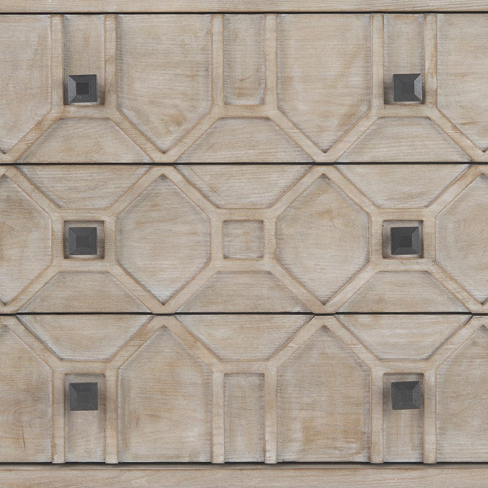 Mercana - Genevieve I 39L x 16W Light Brown Fir Veneer 3 Drawer Accent Cabinet - 69375 view 6