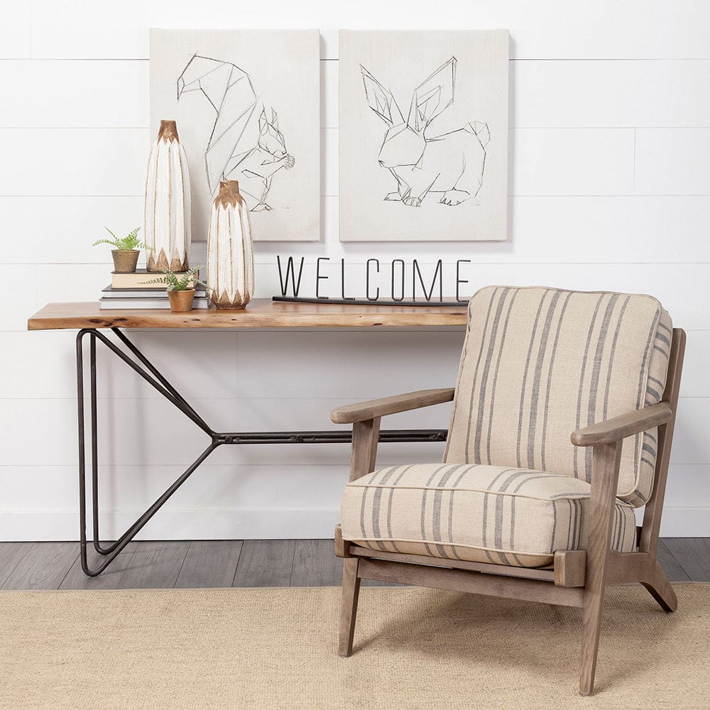 Mercana - Geo Bunny by Mercana Studio a Hand Embellished Textured Canvas - 101789-S view 2