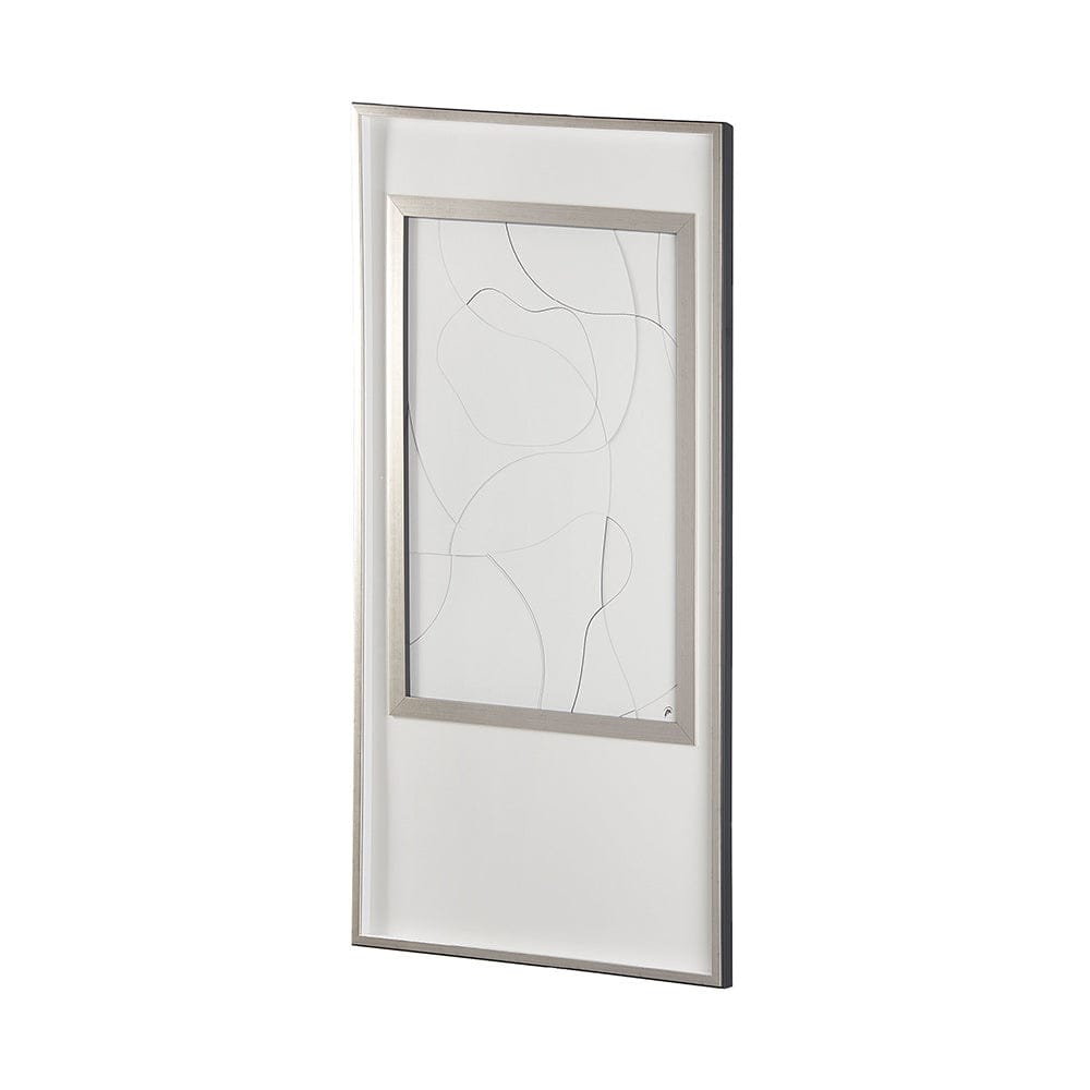 Mercana - Geometry Experiment I by Studio M a handmade Original Framed Artwork under Glass - 14038 view 2