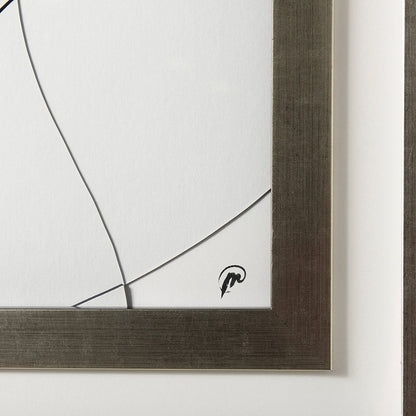 Mercana - Geometry Experiment I by Studio M a handmade Original Framed Artwork under Glass - 14038 view 7