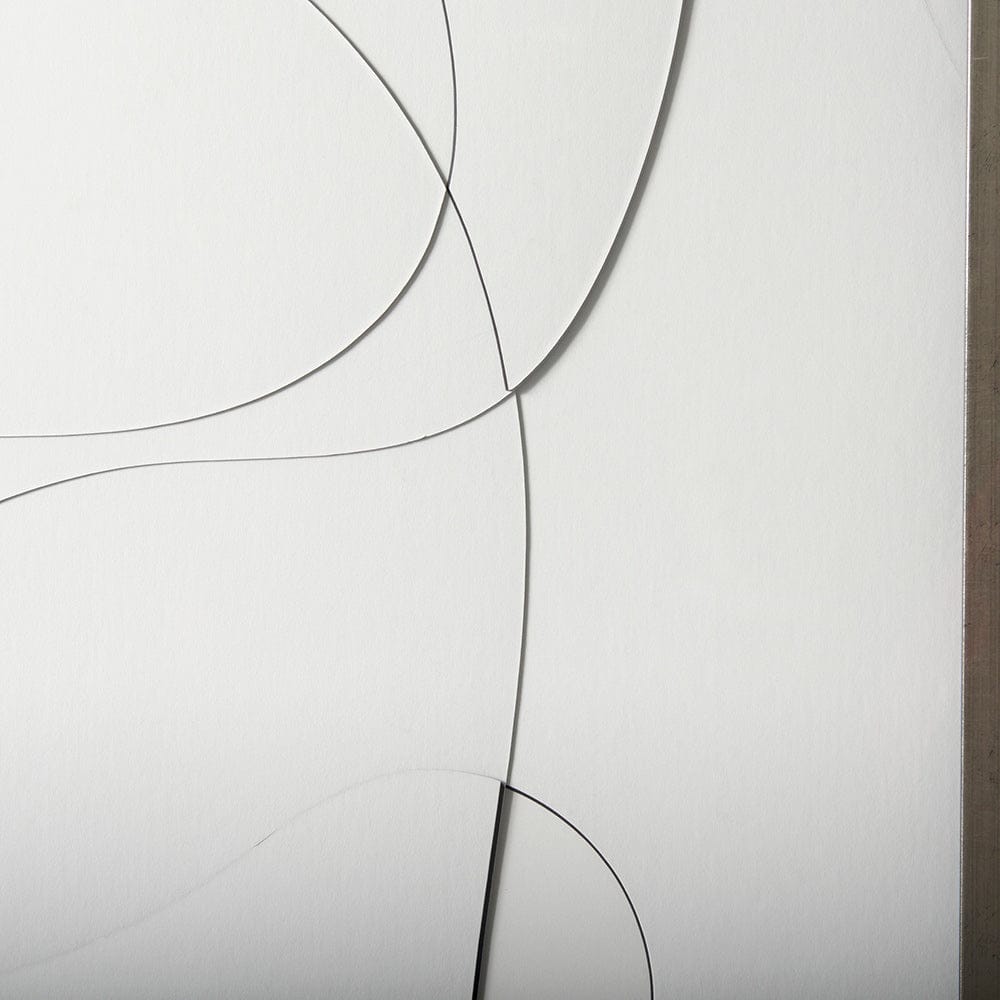 Mercana - Geometry Experiment I by Studio M a handmade Original Framed Artwork under Glass - 14038 view 8