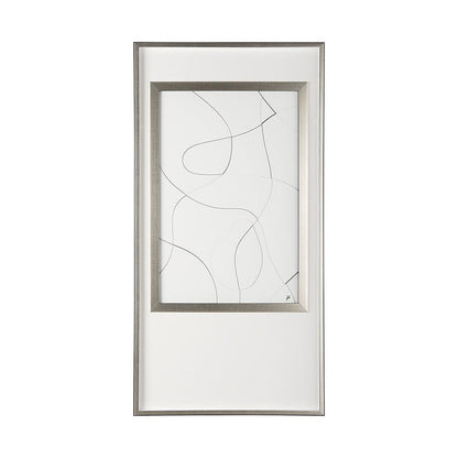 Mercana - Geometry Experiment II by Studio M a handmade Original Framed Artwork under Glass - 14039 view 1