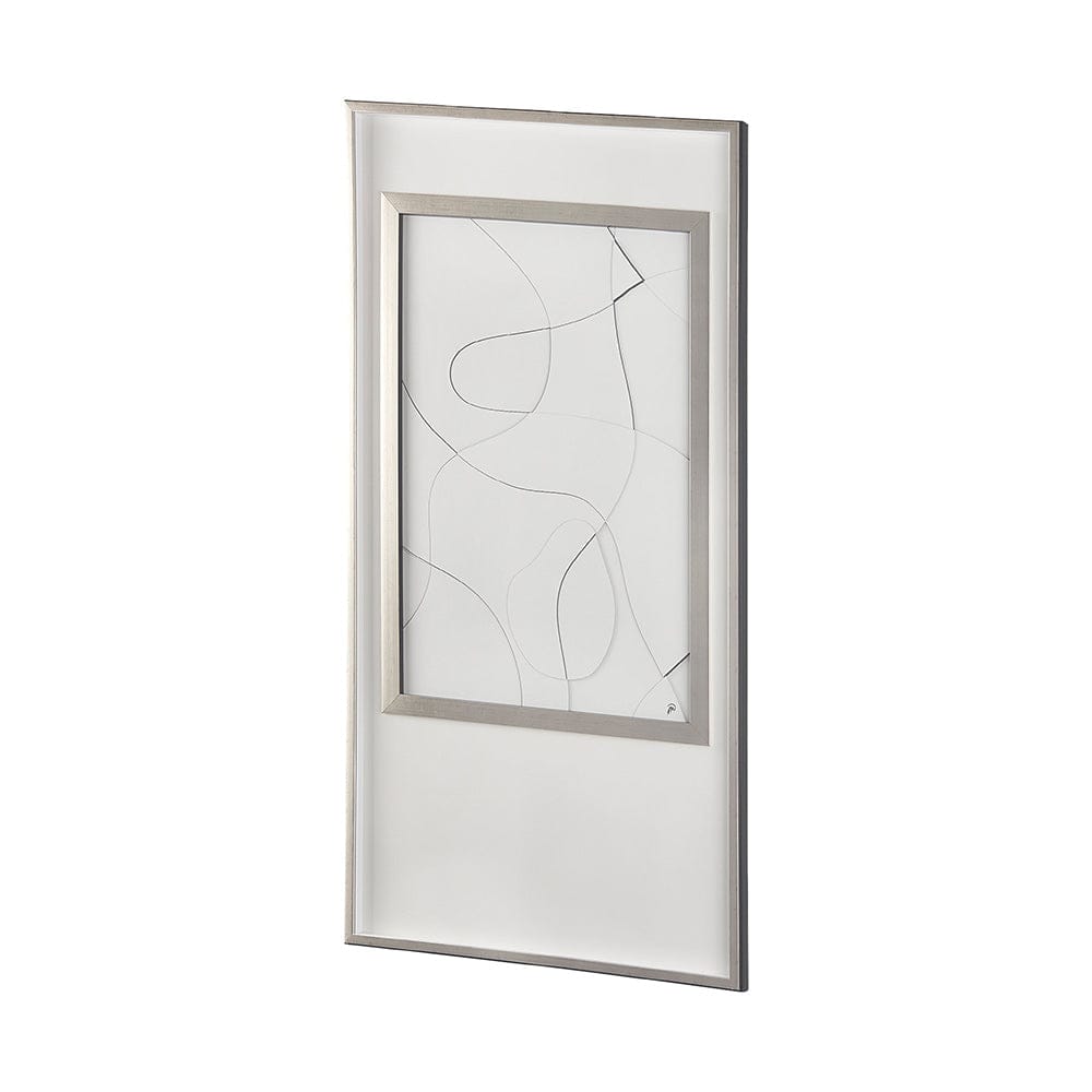 Mercana - Geometry Experiment II by Studio M a handmade Original Framed Artwork under Glass - 14039 view 2