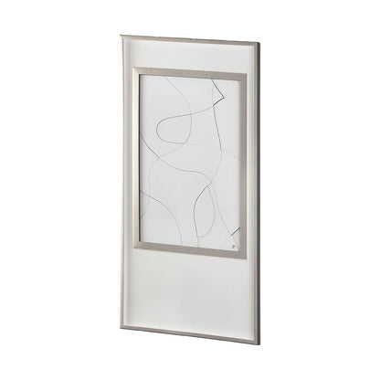 Mercana - Geometry Experiment II by Studio M a handmade Original Framed Artwork under Glass - 14039 view 2