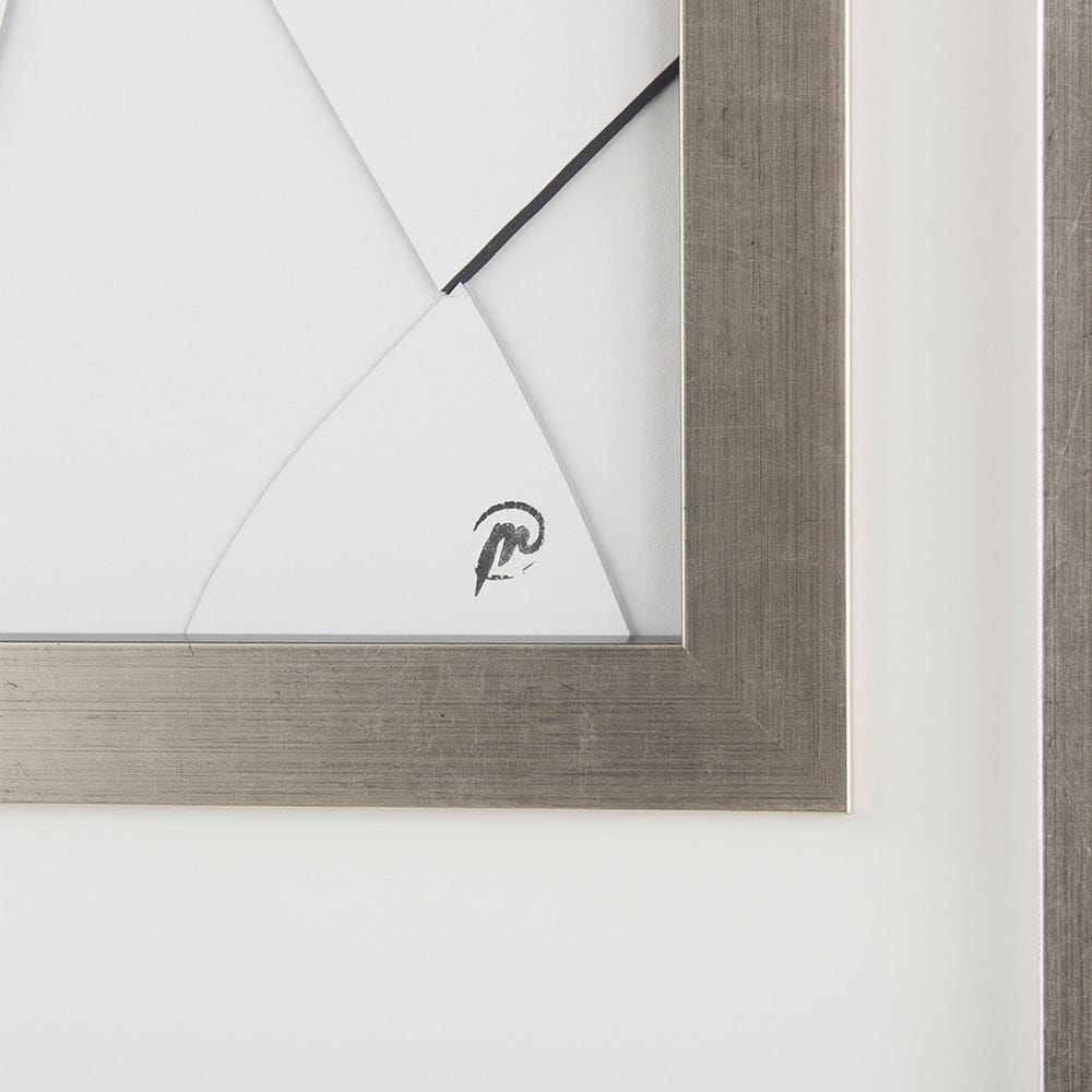 Mercana - Geometry Experiment II by Studio M a handmade Original Framed Artwork under Glass - 14039 view 7