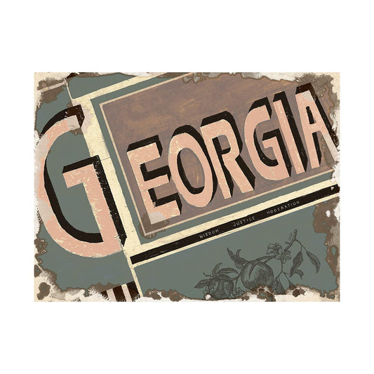 Mercana - Georgia by Alarm a Hand Embellished Textured Canvas - 101470-L view 1