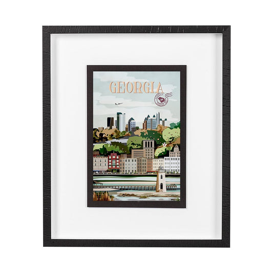 Mercana - Georgia Go USA M by Mercana Studio a Framed Art Print Matted under Glass - 14155 view 1