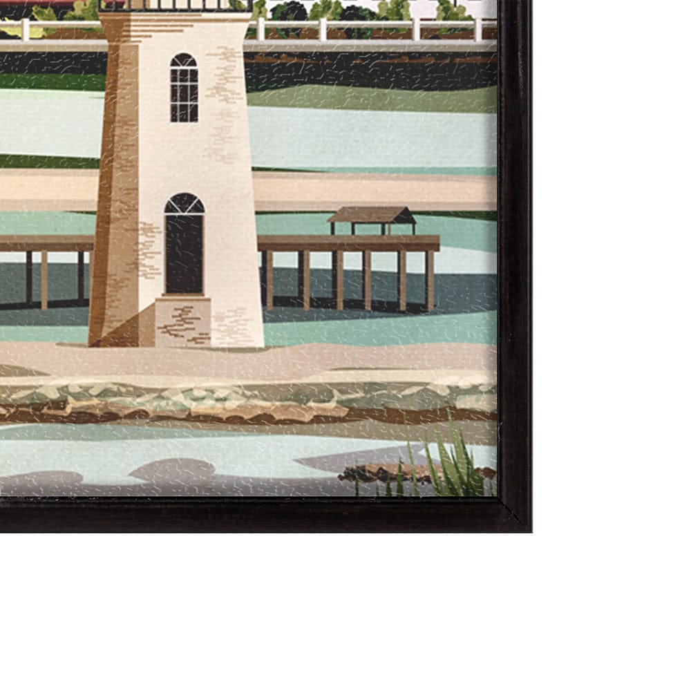Mercana - Georgia Go USA SM by Mercana Studio a Hand Embellished Decograph Framed Art Print - 14156 view 3
