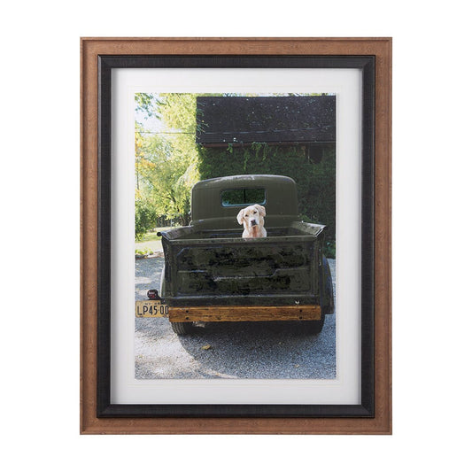 Mercana - Get Out of Dodge Hunter Green by Mercana a Hand Embellished Framed Art Print Matted under Glass - 13252 view 1