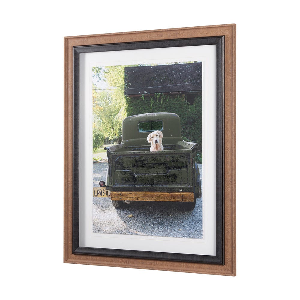 Mercana - Get Out of Dodge Hunter Green by Mercana a Hand Embellished Framed Art Print Matted under Glass - 13252 view 4