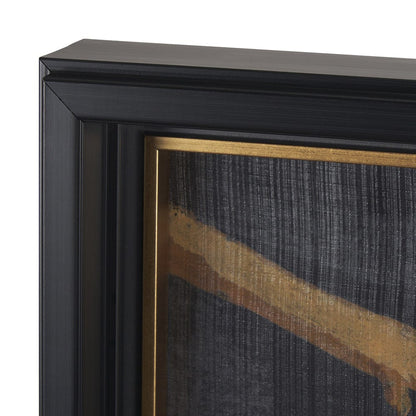 Mercana - Gilded Bounty I by Mercana Studio a Hand Embellished Framed Art Print Matted under Glass - 15656 view 4