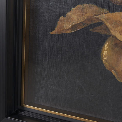 Mercana - Gilded Bounty I by Mercana Studio a Hand Embellished Framed Art Print Matted under Glass - 15656 view 5
