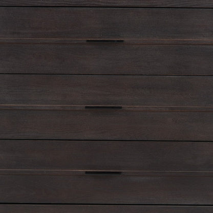 Mercana - Giselle I 40L x 16W Dark Brown Fir Veneer 3 Drawer Accent Cabinet - 69373 view 7
