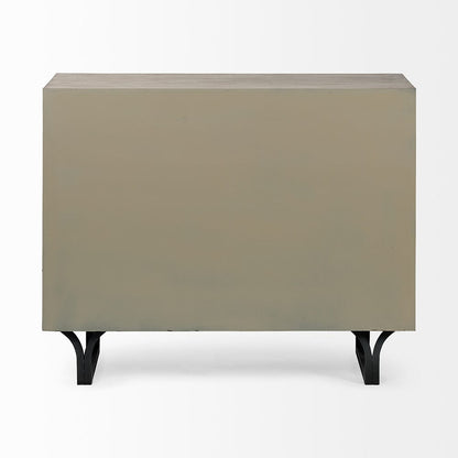 Mercana - Giselle I 40L x 16W Light Brown Fir Veneer 3 Drawer Accent Cabinet - 68532 view 3