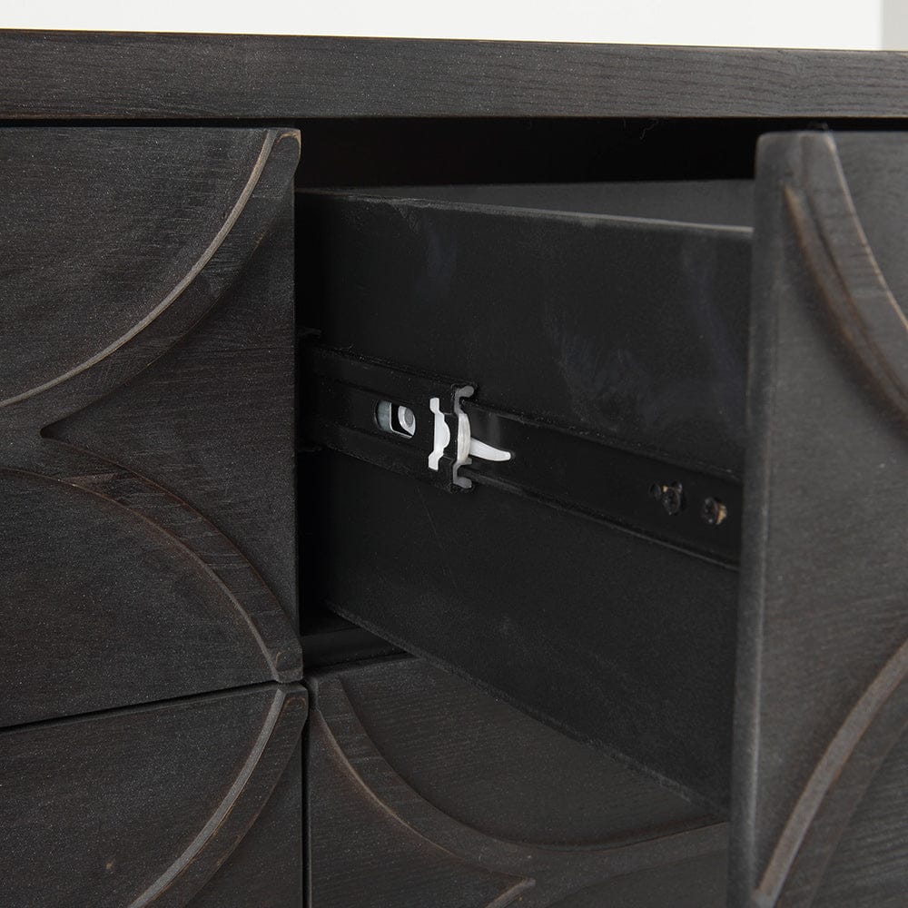 Mercana - Giselle II Dark Brown Fir Veneer 9 Drawer Sideboard - 69374_CLOSEOUT view 9