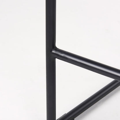 Mercana - Givens 14.0L x 15.8W x 25.8H Natural Wood W/Black Metal Counter Stool - 69556 view 8