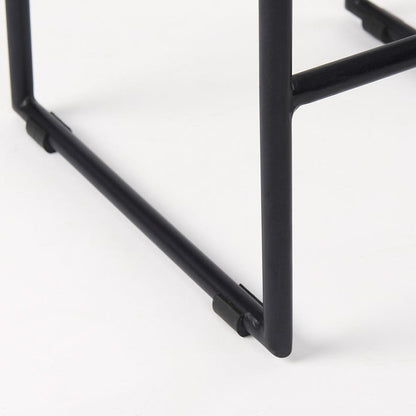 Mercana - Givens 14.0L x 15.8W x 25.8H Natural Wood W/Black Metal Counter Stool - 69556 view 9