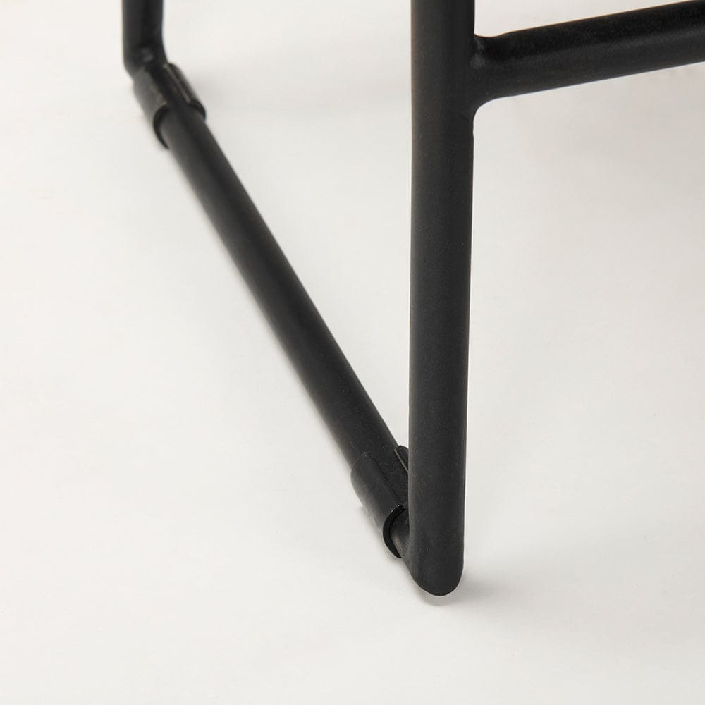 Mercana - Givens IV 24.25" Seat Height Black Wood Seat Black Frame Stool - 67992 view 11
