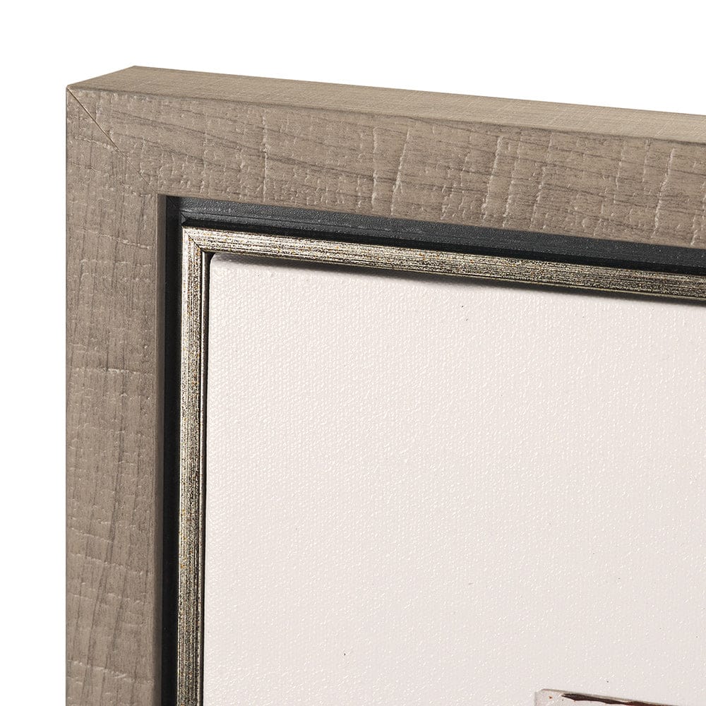 Mercana - Glazed Echoes White II by Cartissi a Hand Embellished Textured Framed Canvas - 102717-FS view 4