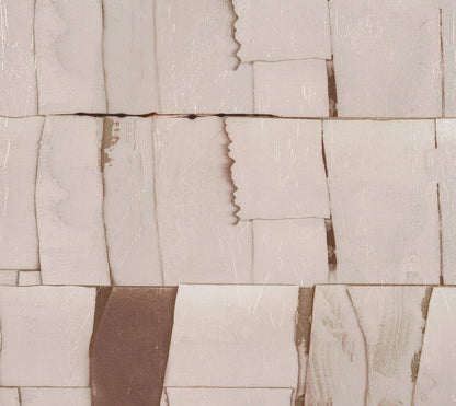 Mercana - Glazed Echoes White II by Cartissi a Hand Embellished Textured Framed Canvas - 102717-FS view 6