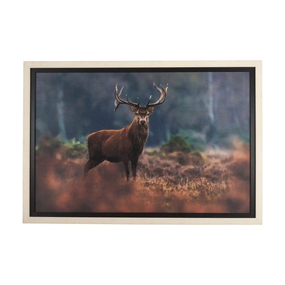 Mercana - Glorious Stag by Mercana Studio a Hand Embellished Textured Framed Art Print Matted under Glass - 14775 view 1