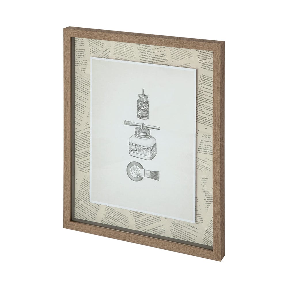 Mercana - Glued by Sam Appleman a Framed Art Print Matted under Glass - 12071 view 1