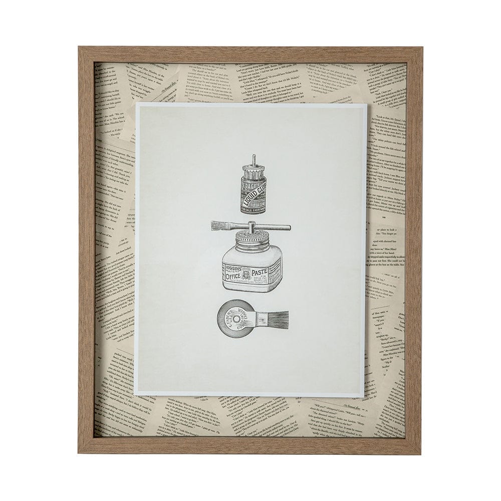 Mercana - Glued by Sam Appleman a Framed Art Print Matted under Glass - 12071 view 2
