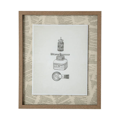 Mercana - Glued by Sam Appleman a Framed Art Print Matted under Glass - 12071 view 2