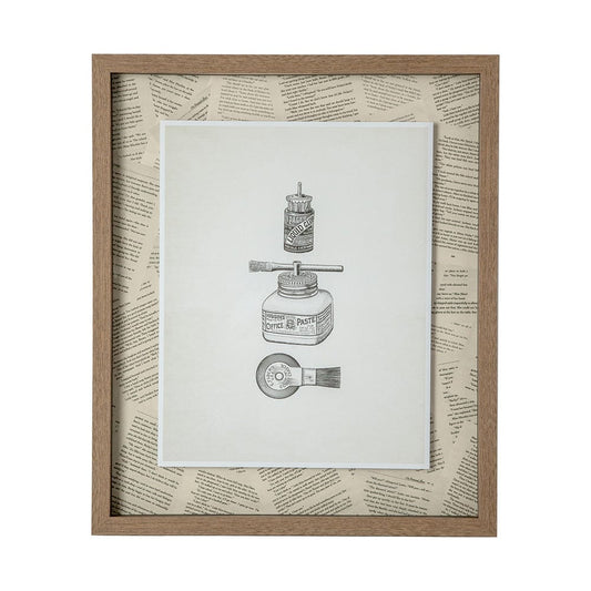 Mercana - Glued by Sam Appleman a Framed Art Print Matted under Glass - 12071 view 2