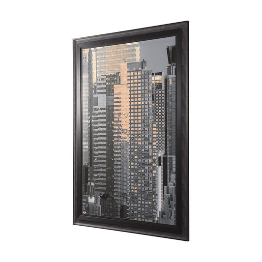 Mercana - Golden Reflections II by Mercana Studio a Framed Art Print Matted under Glass - 14096 view 2