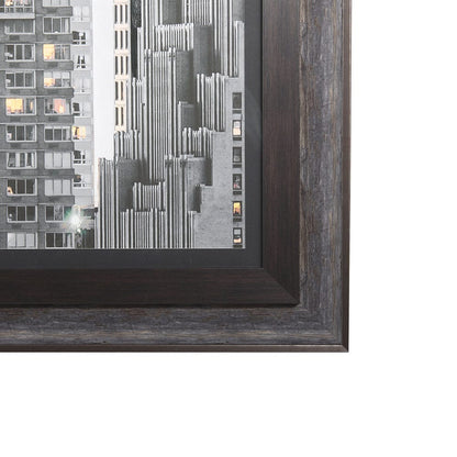 Mercana - Golden Reflections II by Mercana Studio a Framed Art Print Matted under Glass - 14096 view 3