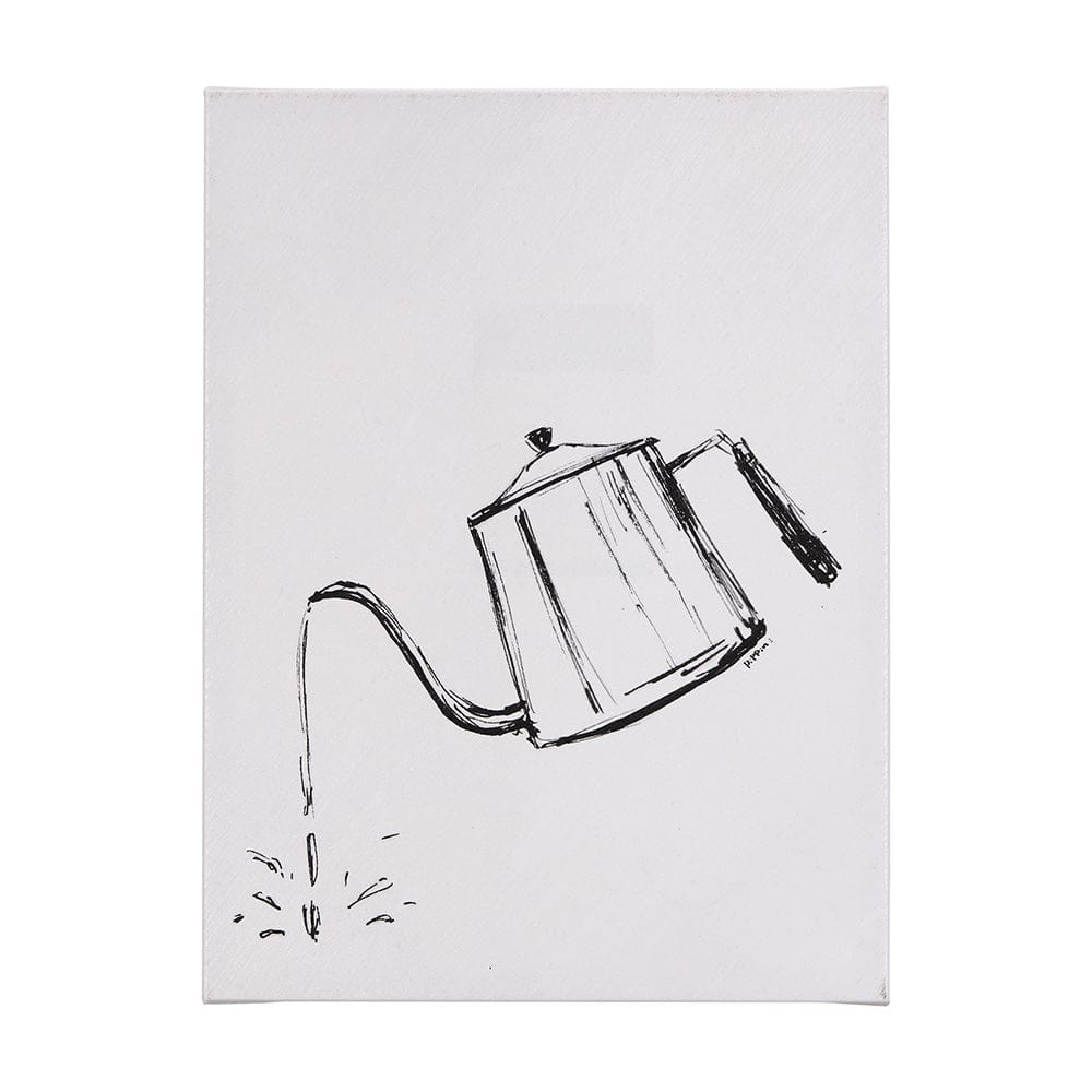 Mercana - Gooseneck Kettle by Mercana Studio a Hand Embellished Textured Canvas - 102438-S view 1
