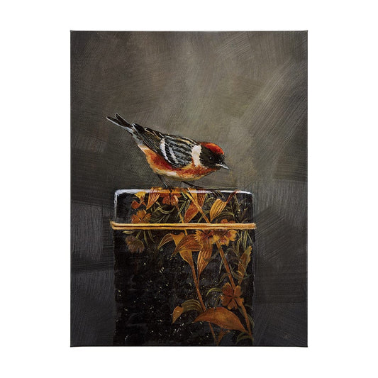 Mercana - Graceful Poise III Bay-Breasted Warbler Canvas Art - 102346-L view 1
