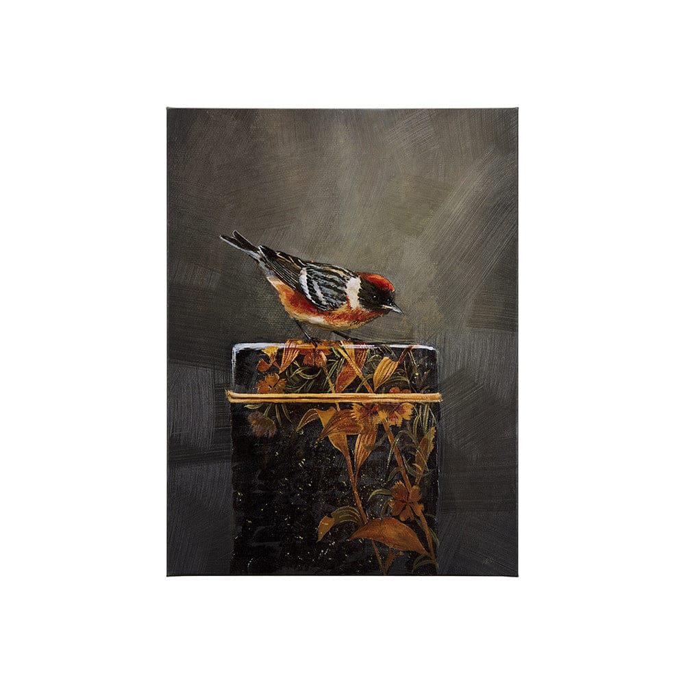 Mercana - Graceful Poise III Bay-Breasted Warbler30 x 40 Canvas Art - 102346-S view 1