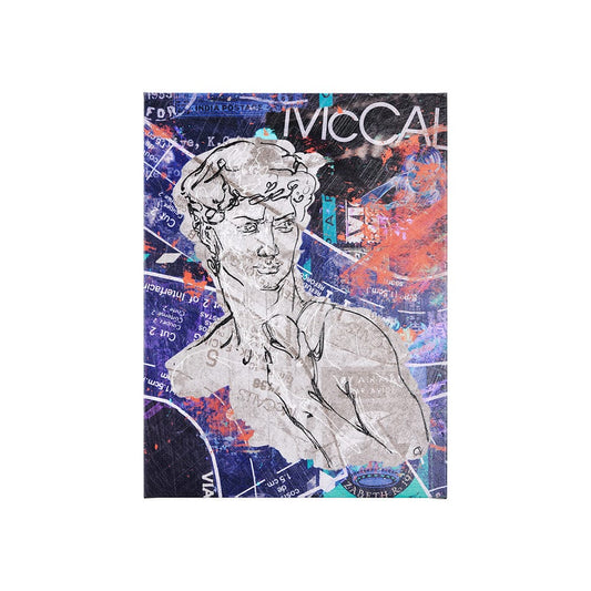 Mercana - Graffiti sculpture III by Mercana Studio a Hand Embellished Textured Canvas - 102379-S view 1