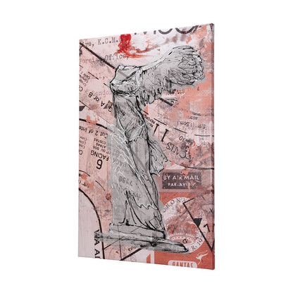 Mercana - Graffiti Sculpture IV by Mercana Studio a Hand Embellished Textured Canvas - 102380-L view 2