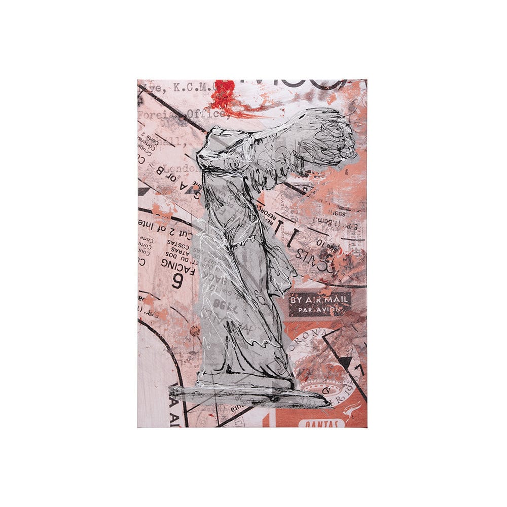 Mercana - Graffiti Sculpture IV by Mercana Studio a Hand Embellished Textured Canvas - 102380-S view 1
