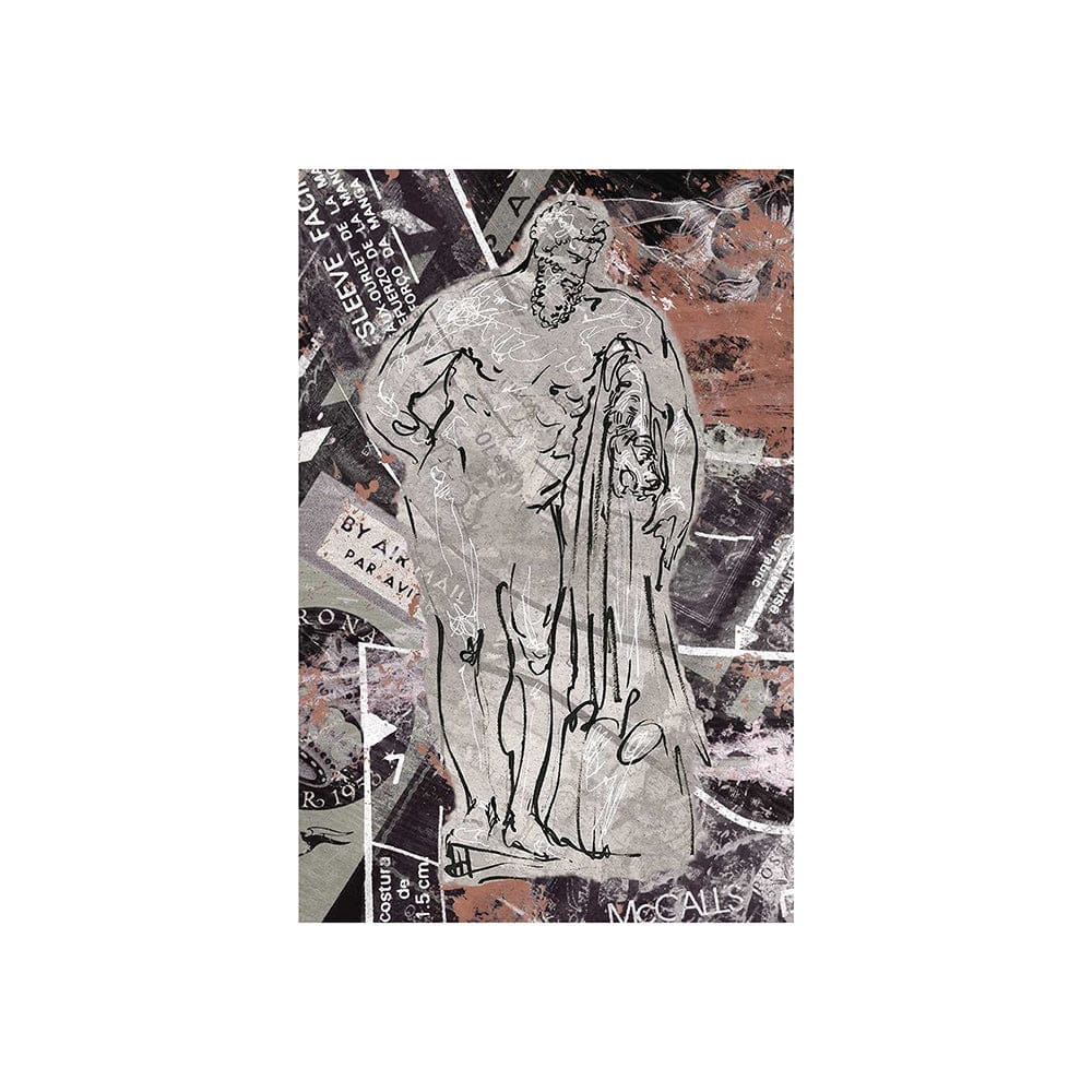 Mercana - Graffiti sculpture VI by Mercana Studio a Hand Embellished Textured Canvas - 102382-S view 1