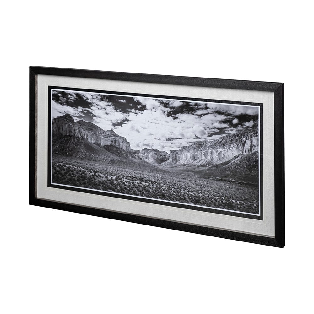 Mercana - Grand Canyon Packtrain by Chris Dunker Hand Embellished Textured Framed Art Print Matted under Glass - 12651 view 2
