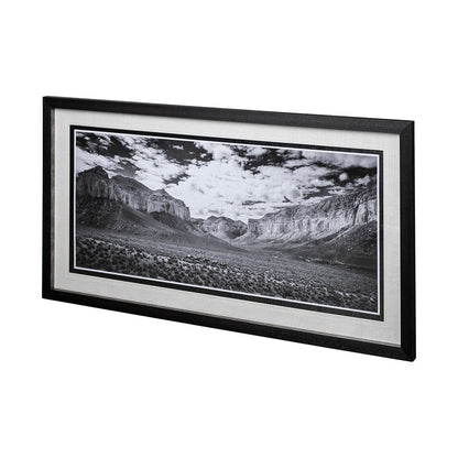 Mercana - Grand Canyon Packtrain by Chris Dunker Hand Embellished Textured Framed Art Print Matted under Glass - 12651 view 2
