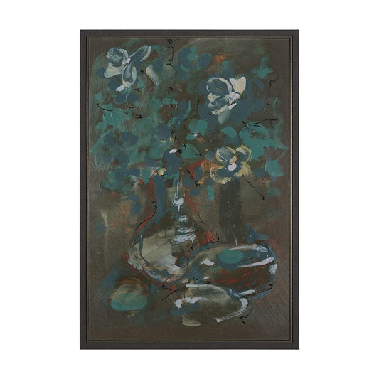 Mercana - Graphite Sensation I by Mercana Studio a Hand Embellished Textured Framed Canvas - 102672-FL view 1