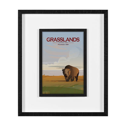Mercana - Grasslands GO M by Mercana Studio a Framed Art Print Matted under Glass - 15835 view 1