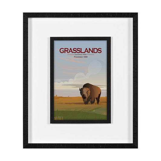 Mercana - Grasslands GO M by Mercana Studio a Framed Art Print Matted under Glass - 15835 view 1