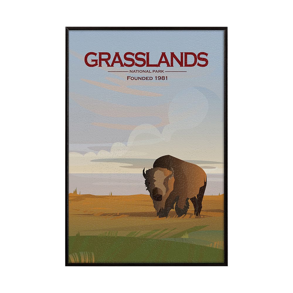 Mercana - Grasslands GO SM by Mercana Studio a Hand Embellished Decograph Framed Art Print - 15834 view 1